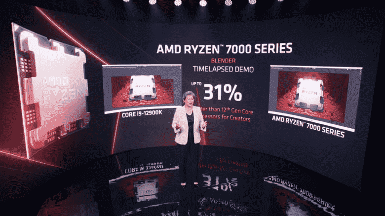 16 çekirdekli Ryzen 7000, Core i9-12900K'yı kolayca yendi.  AMD, geleceğin amiral gemisinin neler yapabileceğini gösterdi