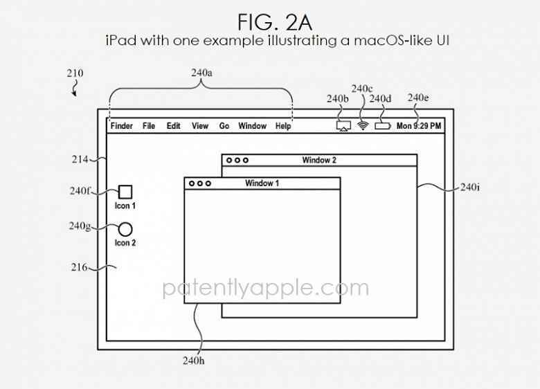Apple hala tabletlerini tam teşekküllü macOS'a aktarabilir.  Bu, şirketin başka bir patenti tarafından ima edilmektedir.