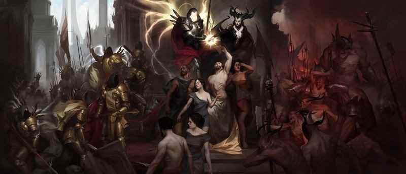 Baş melek Inarius ve iblis Lilith