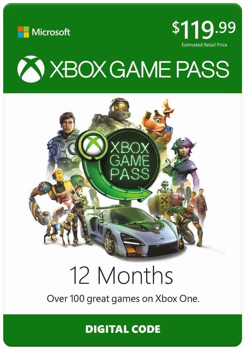 Xbox Game Pass 12 aylık abonelik