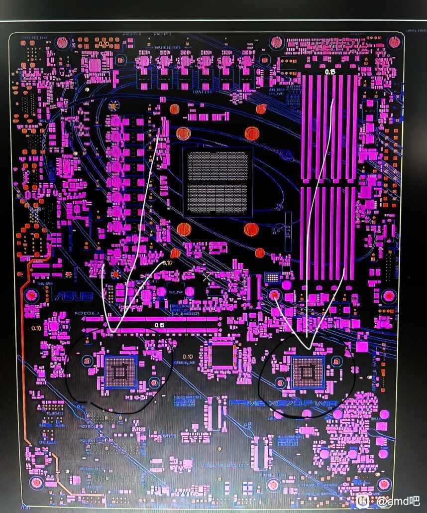 ASUS PRIME X670-P WIFI Anakart PCB Sızıntısı: Çift B650 Yonga Seti, AMD Ryzen 7000 CPU'lar için 14 Fazlı VRM Tasarımı