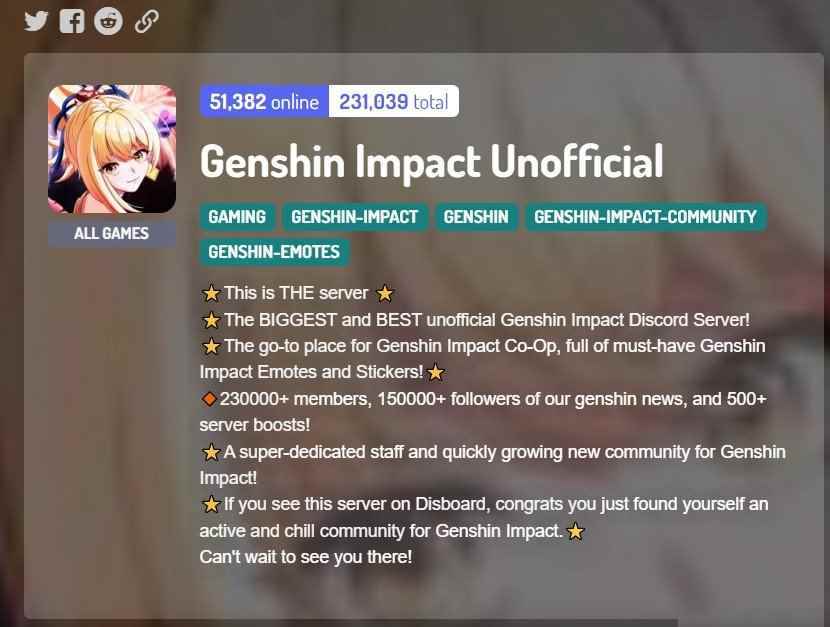 En İyi Genshin Impact Discord Sunucuları