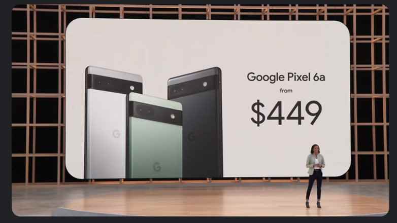 Dolar cinsinden Google Pixel 6a ödülü