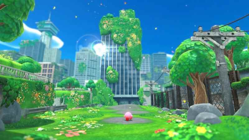 Kirby and the Forgotten Land Oynanış Ekran Görüntüsü