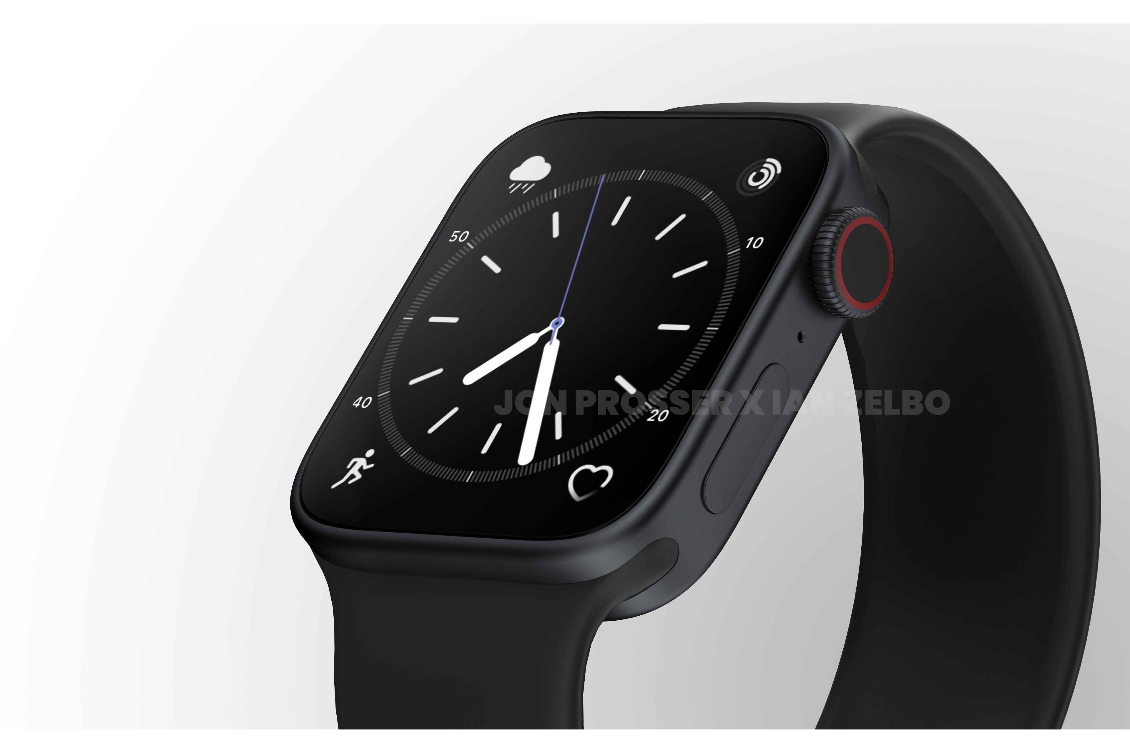 Sızan görüntü, Apple Watch Series 8'in düz ekranını sergiliyor - Sızan görüntüler, yeniden tasarlanan Apple Watch Series 8'e ilk bakışı sunuyor