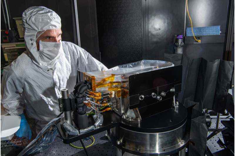 NASA'nın iklim uydusuna monte edilmiş Hollanda aerosol aleti SPEXone
