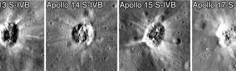 NASA'nın Lunar Reconnaissance Orbiter'ı ayda roket çarpma bölgesini tespit etti