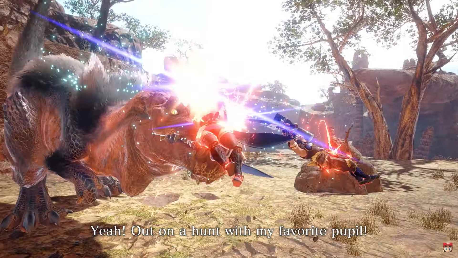 Monster Hunter Rise Stormbreak'in ekran görüntüsü