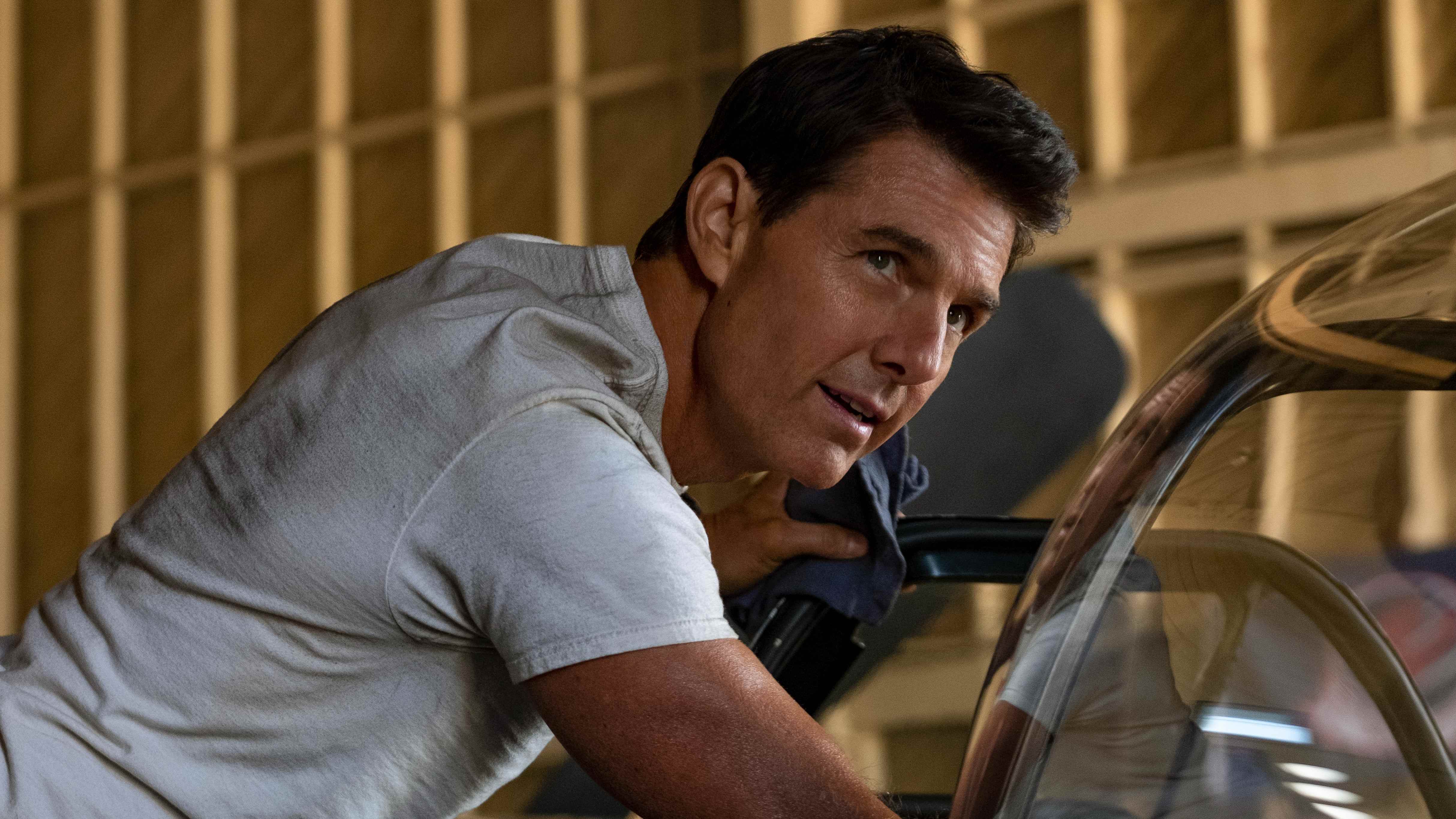 Top Gun: Maverick'te Tom Cruise