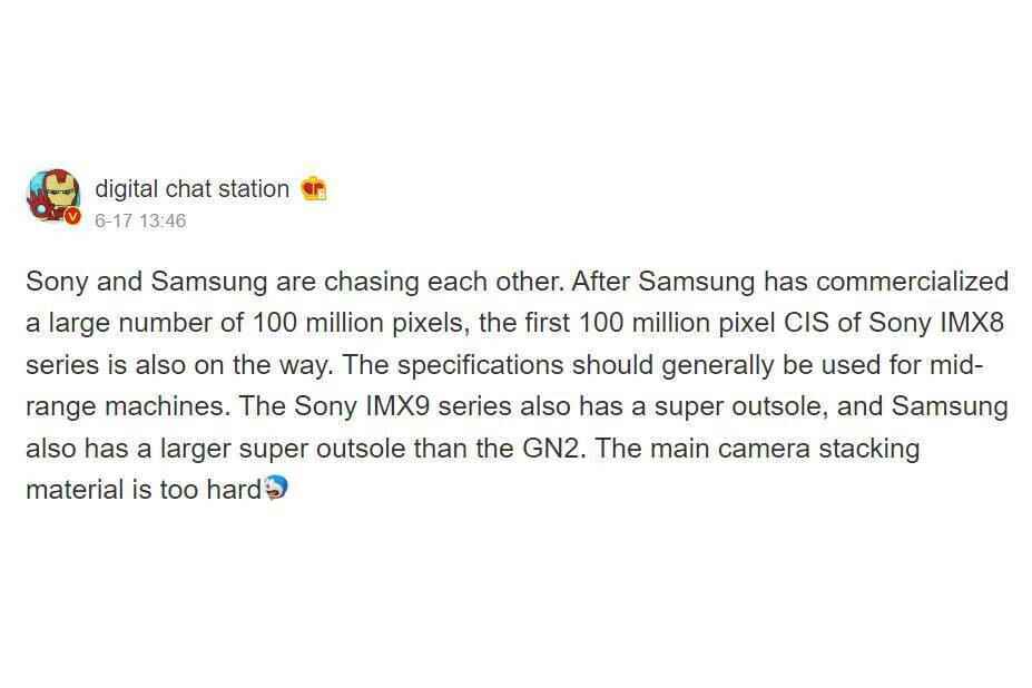 Apple ve Google kamera tedarikçisi, Samsung'u ele geçirmek için 100MP sensör üzerinde çalışıyor: rapor