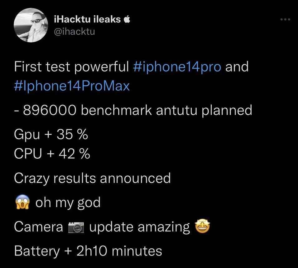 Bu yılki Apple cep telefonları için iPhone 14 Pro ve Pro Max özellikleri hakkında söylentiler - Şüpheli bir bilgi veren, iPhone 14 Pro, Pro Max için inanılmaz pil ömrü ve diğer özellikleri sızdırıyor