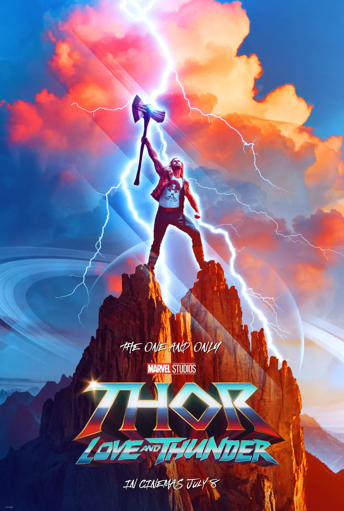Thor Love Thunder afişi Thor: Love and Thunder