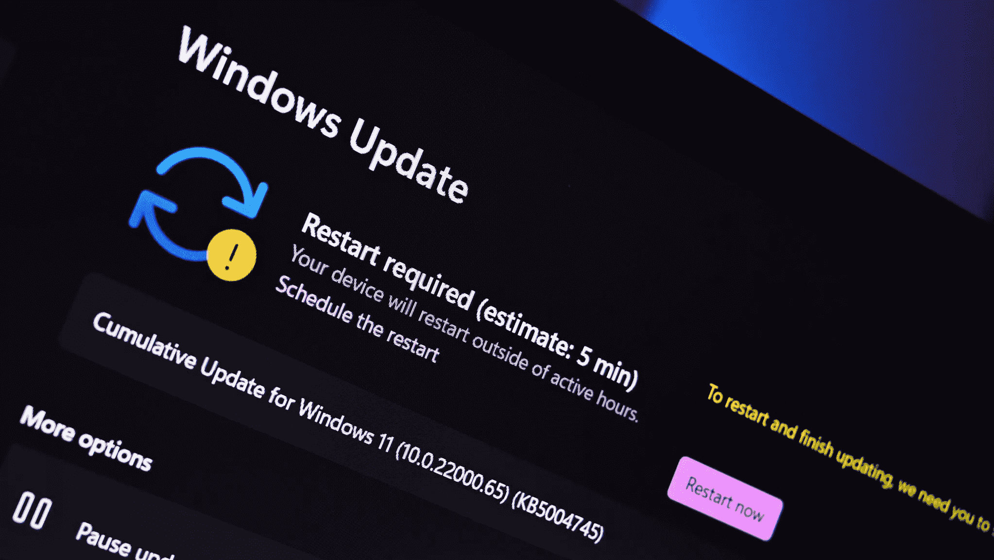 Windows 11 Güncelleme Ayarları