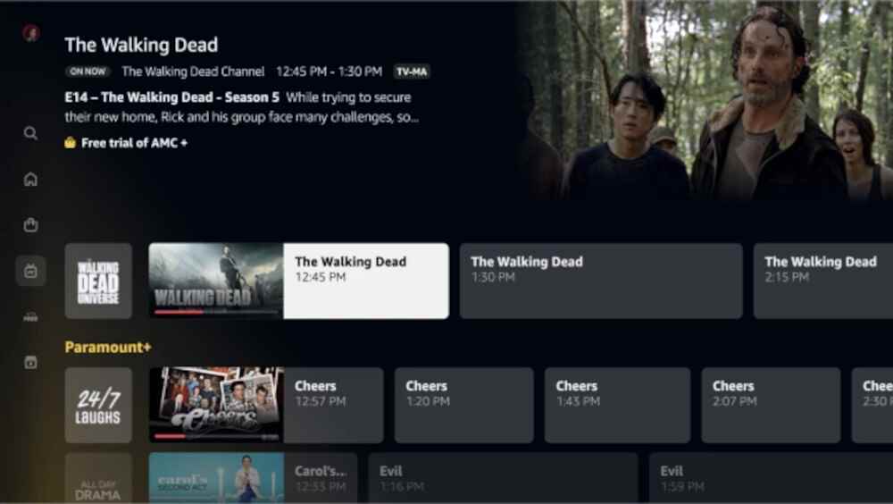 Yeni Canlı TV sayfası - Amazon Prime Video, akıllı TV'lerde, Fire TV'de ve Android cihazlarda gecikmiş bir yeniden tasarım alıyor