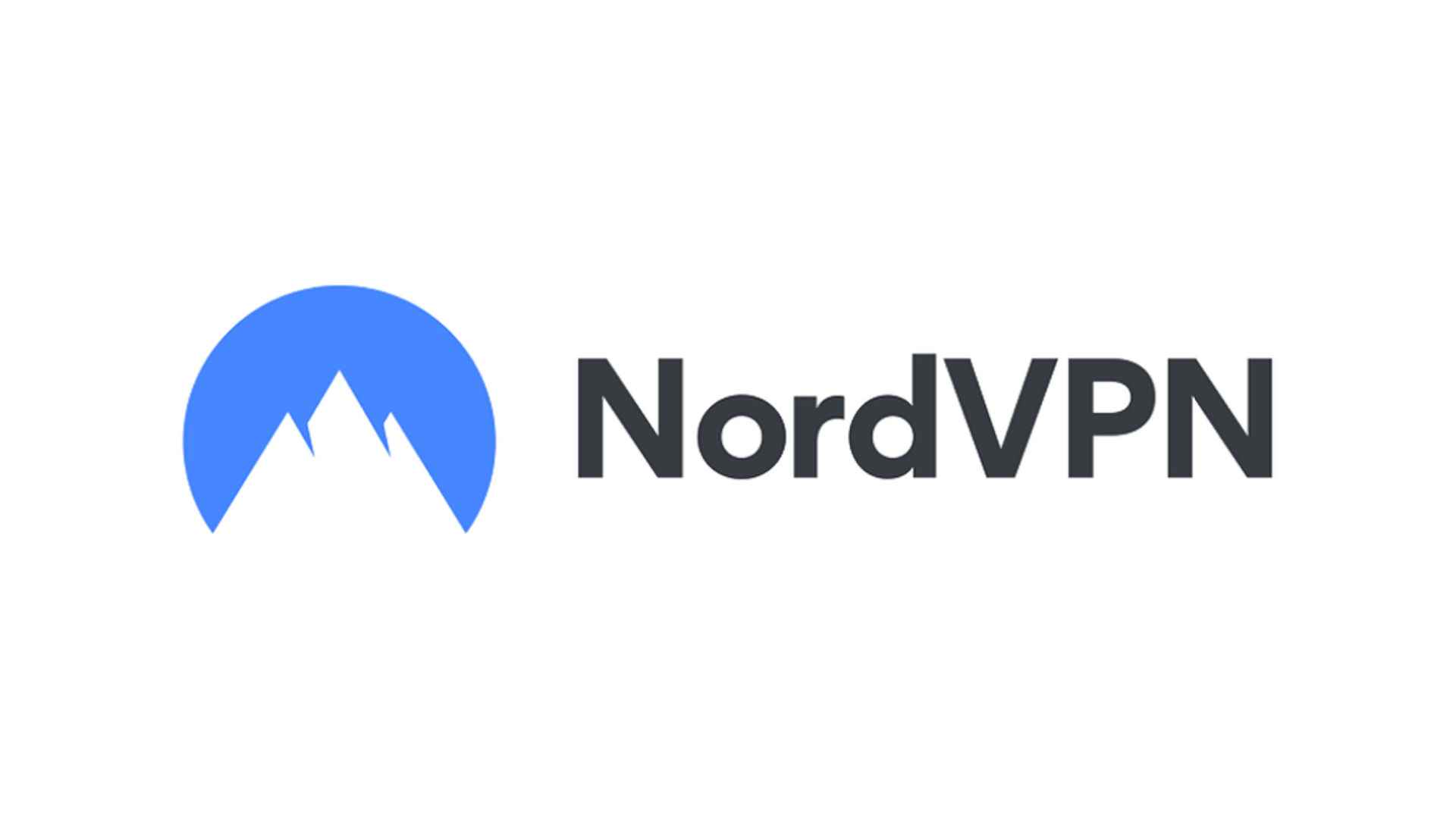 En İyi Mac VPN - NordVPN.  Logosu beyaz zemin üzerinedir.