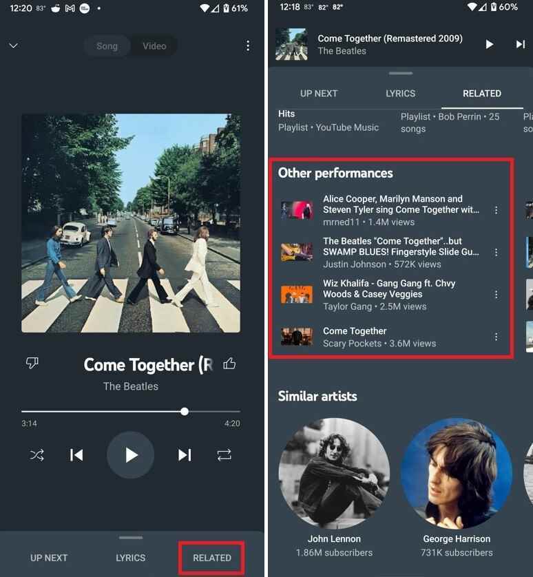 YouTube Müzik artık dinlediğiniz şarkının cover'larını ve alternatif versiyonlarını bulmayı kolaylaştırıyor - YouTube Music uygulaması Android ve iOS müzik hayranları için kullanışlı yeni bir özellik ekliyor