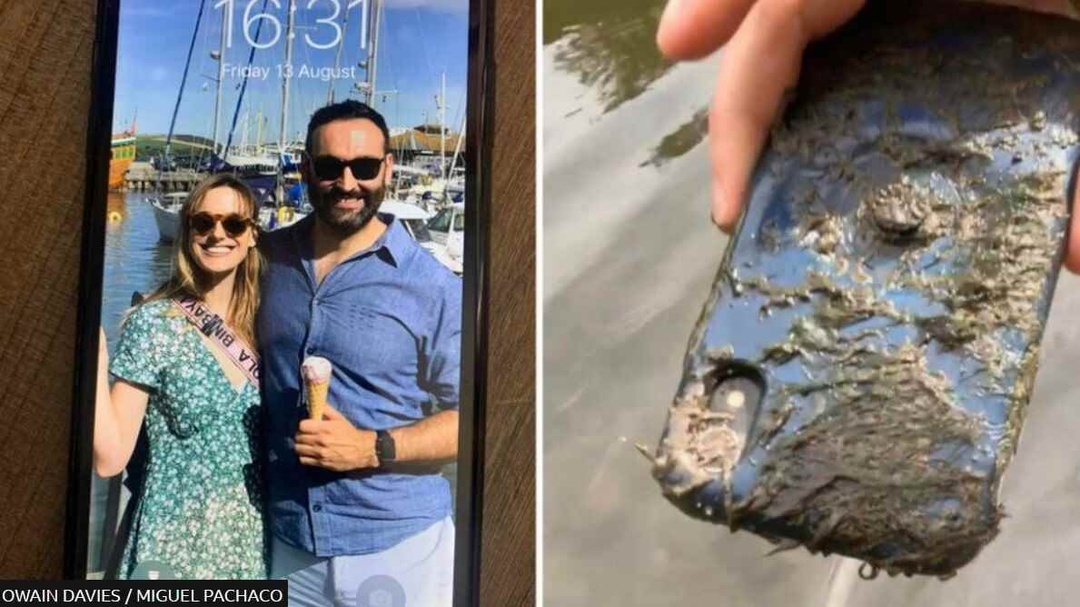 Bir iPhone X nehirde 10 ay sonra keşfedildi ve gerçek sahibine iade edildi - iPhone nehre düşer, 10 ay sonra sahibiyle tekrar bir araya gelir