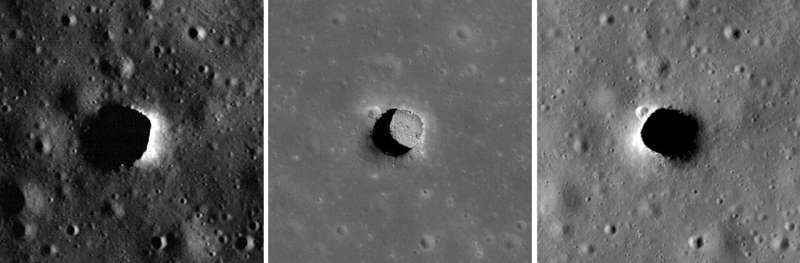 NASA'nın LRO'su, ay çukurlarının rahat sıcaklıklar barındırdığını buldu