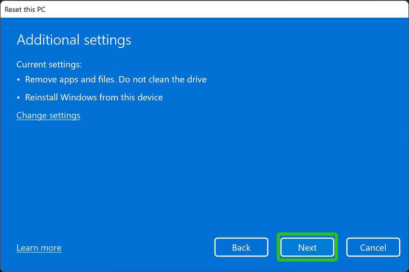 Windows 10 veya 11 PC'yi Fabrika Ayarlarına Sıfırlama