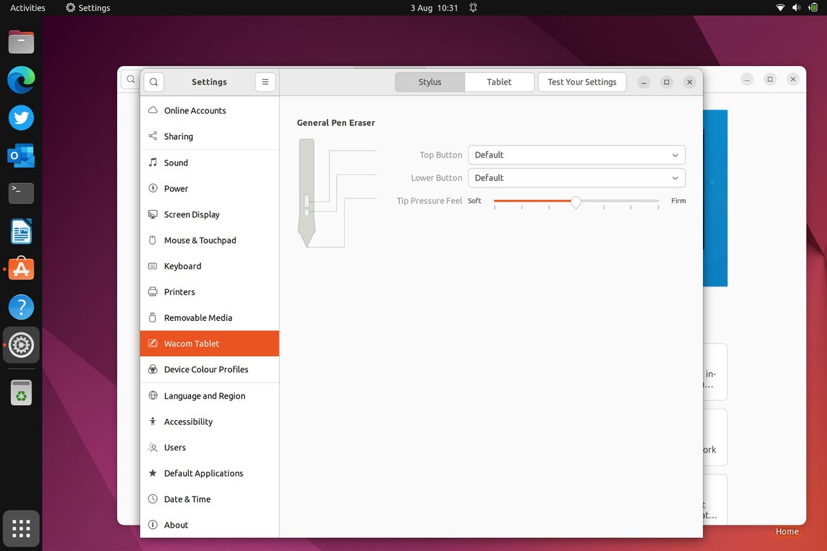 Ubuntu'da Surface Pen desteğini yapılandırma