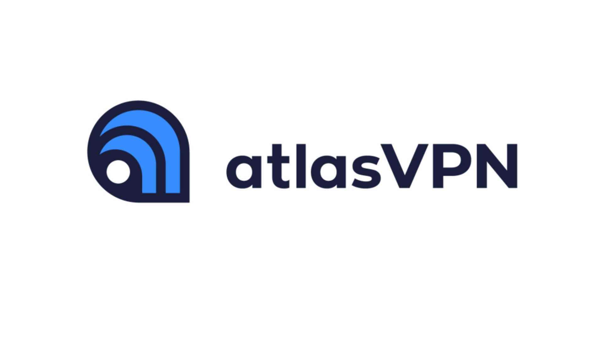 Ücretsiz VPN denemeleri: Atlas VPN.  Resim şirket logosunu gösterir.