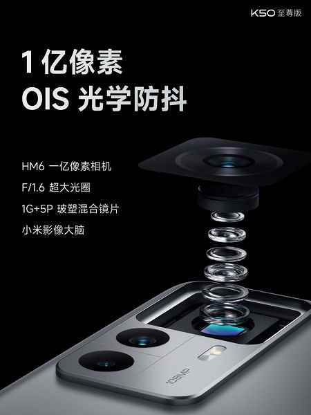 5000 mAh, Snapdragon 8 Plus Gen 1, 1.5K OLED ekran, OIS'li 108 MP, 445 $ karşılığında IP53 koruması.  Redmi K50 Extreme Sürümü tanıtıldı