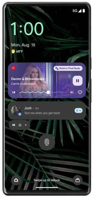 Android 13, albüm resmine sahip yeni bir medya oynatıcı getiriyor - Google, kararlı Android 13'ün Ağustos sürümüyle Pixel kullanıcılarını şaşırtıyor