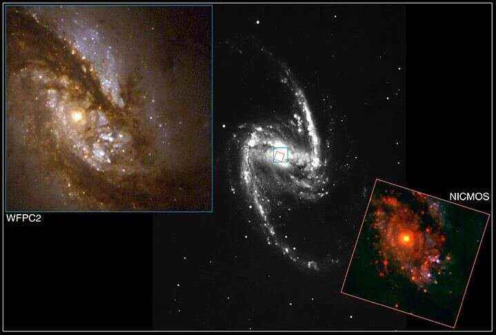 Webb'den Yeni Bir Görüntü, Aktif Olarak Beslenen Bir Süper Kütleli Kara Deliğe Sahip Olduğu Bilinen Galaxy NGC 1365'i Gösteriyor