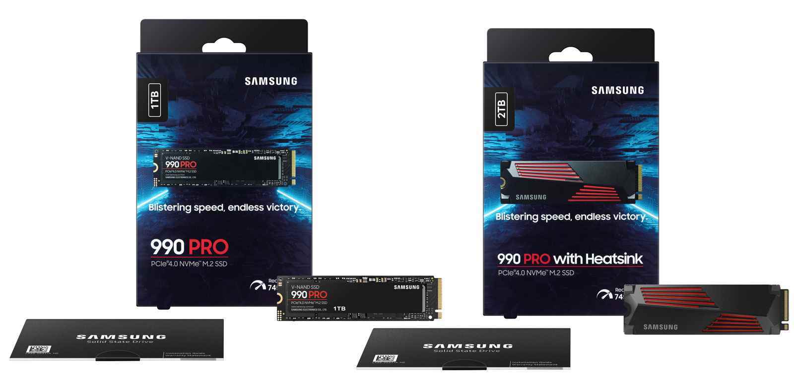 Samsung 990 Pro Serisi PCIe 4.0 SSD'ler