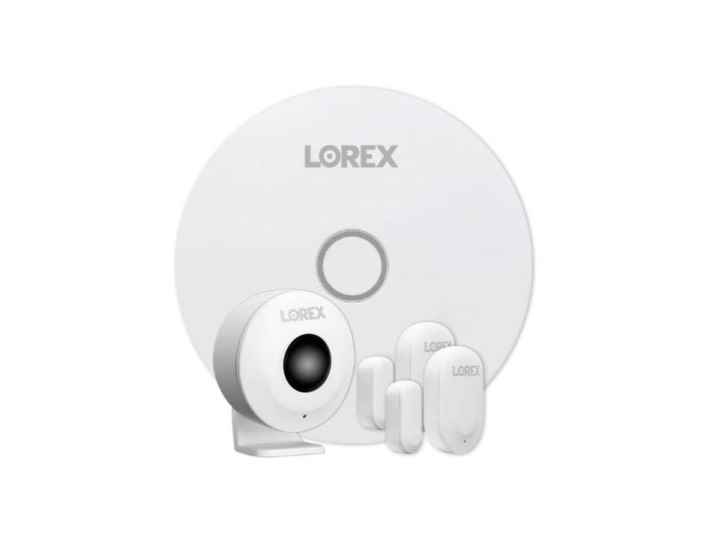3 sensörlü Lorex Akıllı Sensör Kiti dahildir.