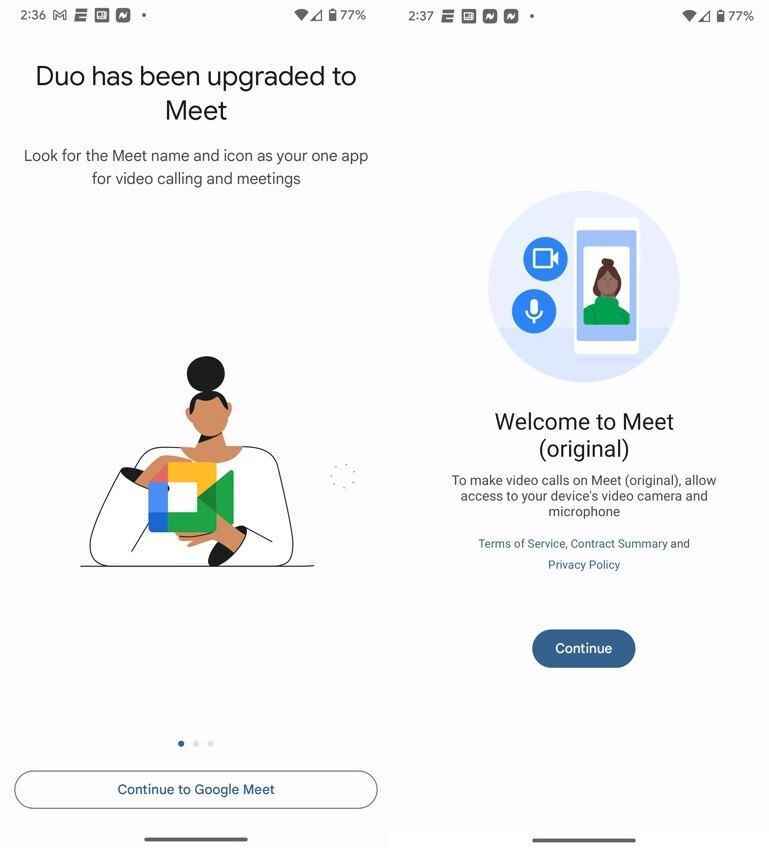 Google Duo, Duo ve Meet'i içerirken Orijinal Meet kendini açıklayıcıdır - Google, görüntülü sohbet ve konferans uygulaması için bir kısayol olarak Duo'yu geri getiriyor