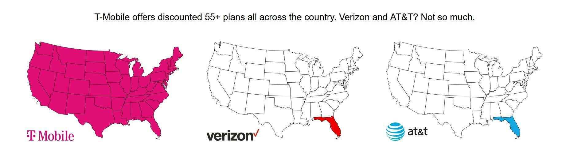 T-Mobile, T-Mobile'dır - T-Mobile, belirli tüketicilere sunulan indirimleri sınırlamak için Verizon ve AT&T'yi arar