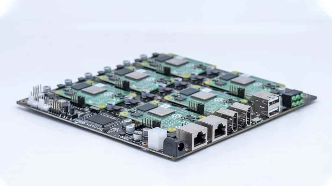 Super6C Raspberry Pi CM4 Küme Mini-ITX