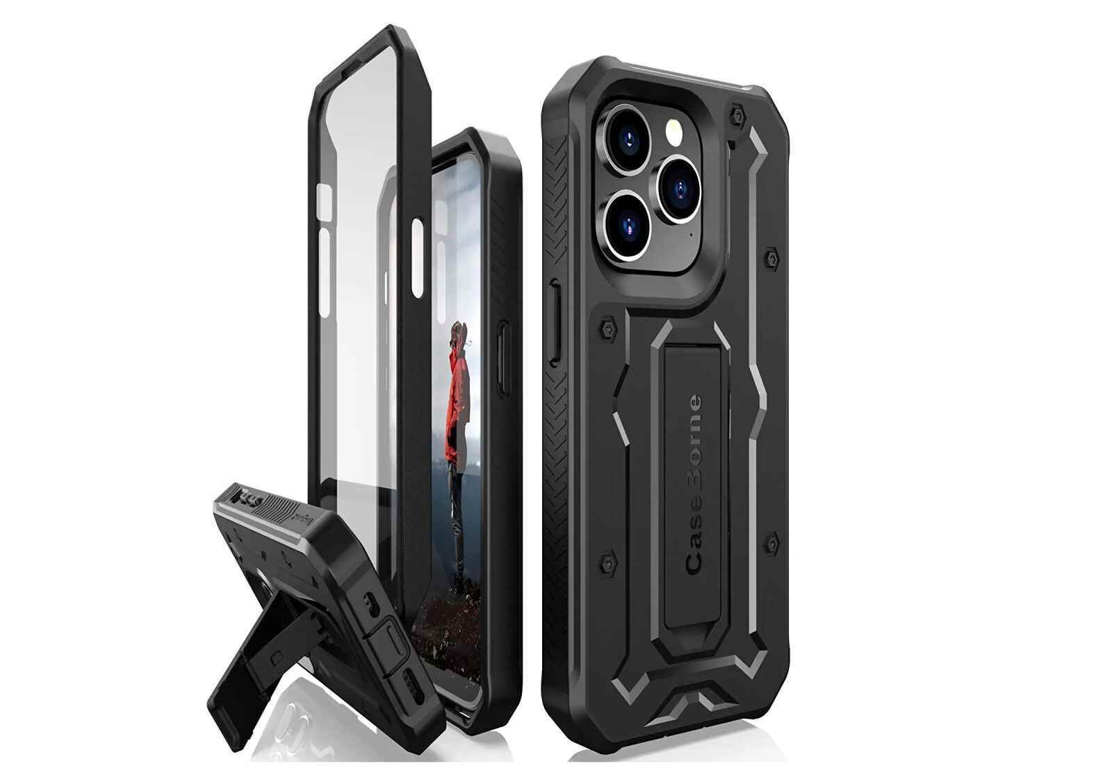 Askeri düzeyde korumaya sahip CaseBorne V iPhone 14 Pro Max kılıf - iPhone 14 Pro Max kılıfları vahşi doğada!
