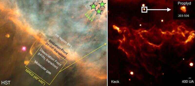 Gökbilimciler, Orion'un 'kılıcında' radyasyon bölgesinin şimdiye kadarki en ayrıntılı görüntülerini yakaladılar