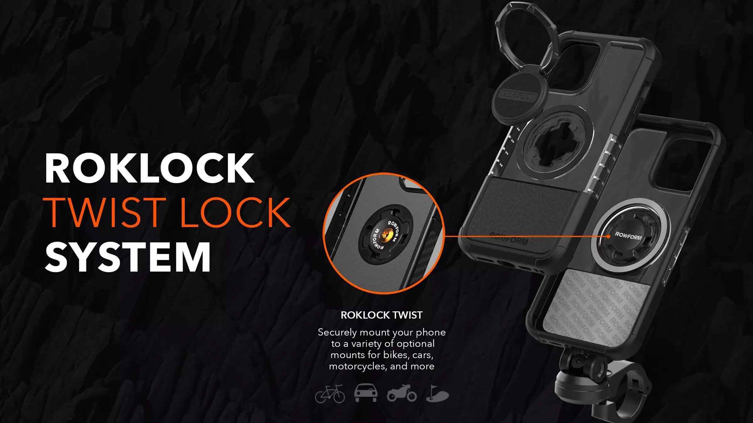 Rokform iPhone 14 kılıfları Roklock teknolojisine sahip