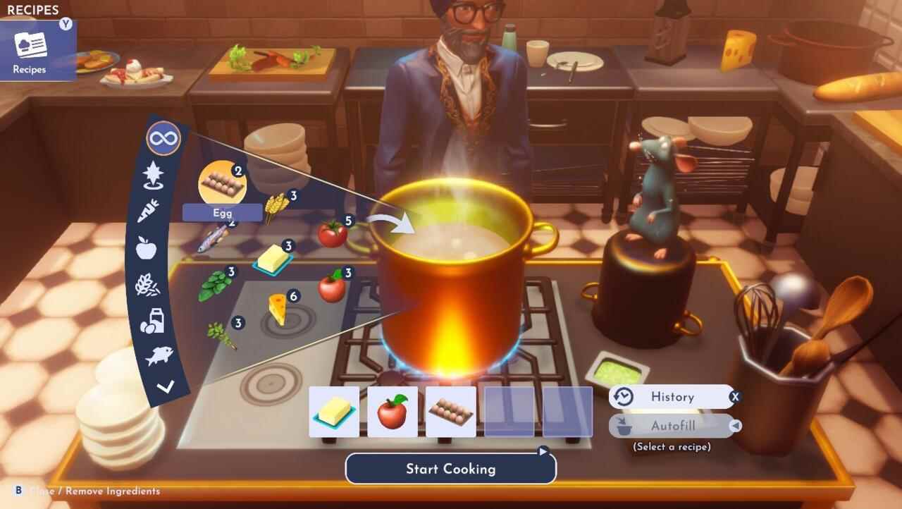 Remy kendi aleminde sizi neşelendirirken yeni tarifler pişirmek.