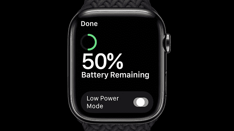 Yeni Düşük Güç Modu ile Apple Watch.