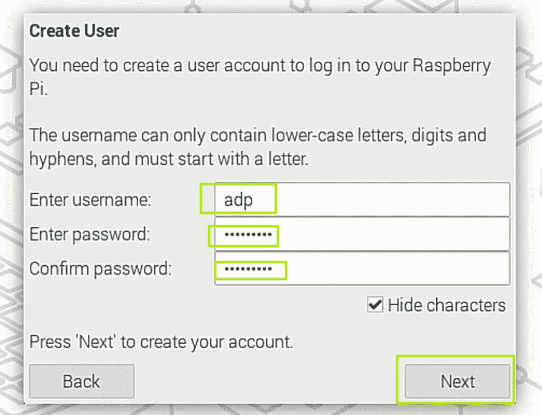 Kullanıcı adı ve şifreyi girin