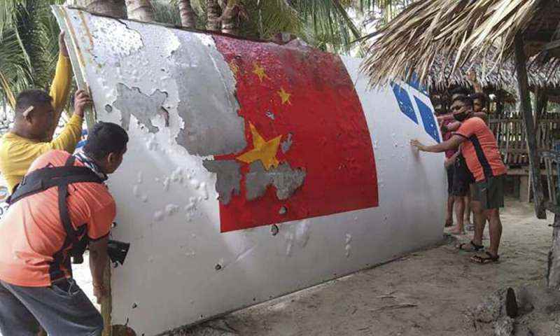 Filipinler'in kuzeyinde Çin roket enkazına rastlanmadı