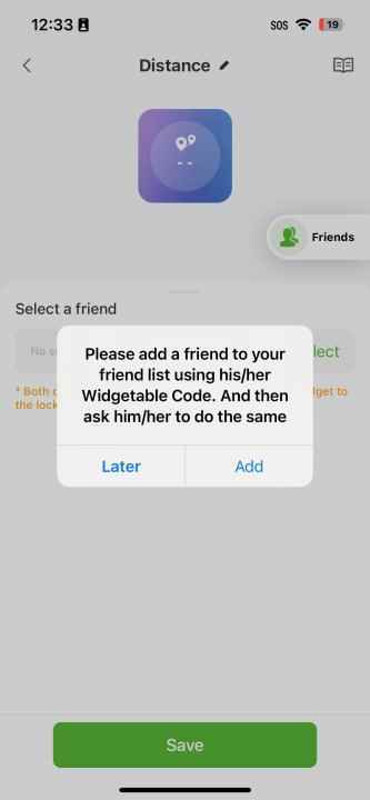 uzaklık uzaklık widget'ı nasıl kullanılır ios 16 iphone widgetable arkadaşlar 2