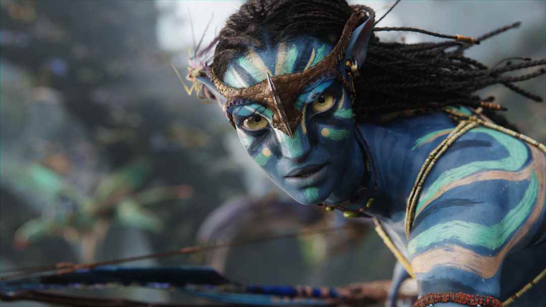 Avatar'da Neytiri (Zoe Saldaña)