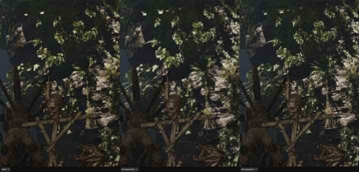 Shadow of the Tomb Raider'da görüntü kalitesi.
