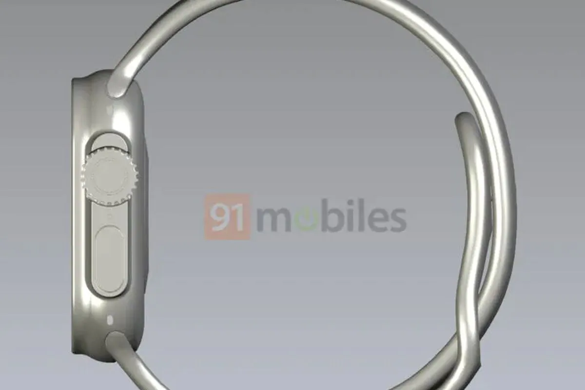 apple watch pro cad render 91mobiles Apple Watch Pro