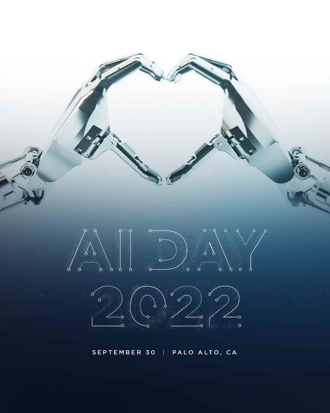 tesla yapay zeka günü 2022 logosu