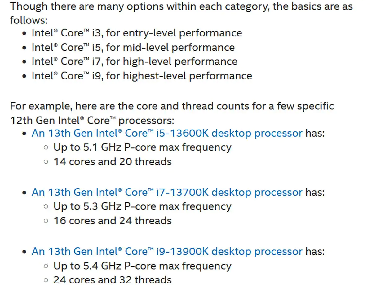 intel işlemci özellikleri intel inline Intel'i ortaya çıkardı