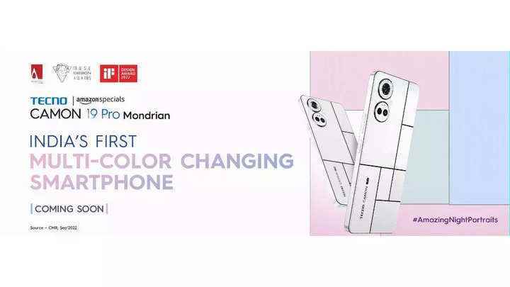 Tecno Camon 19 Pro Mondrian, piyasaya sürülmeden önce alay edildi: Ayrıntılar içeride