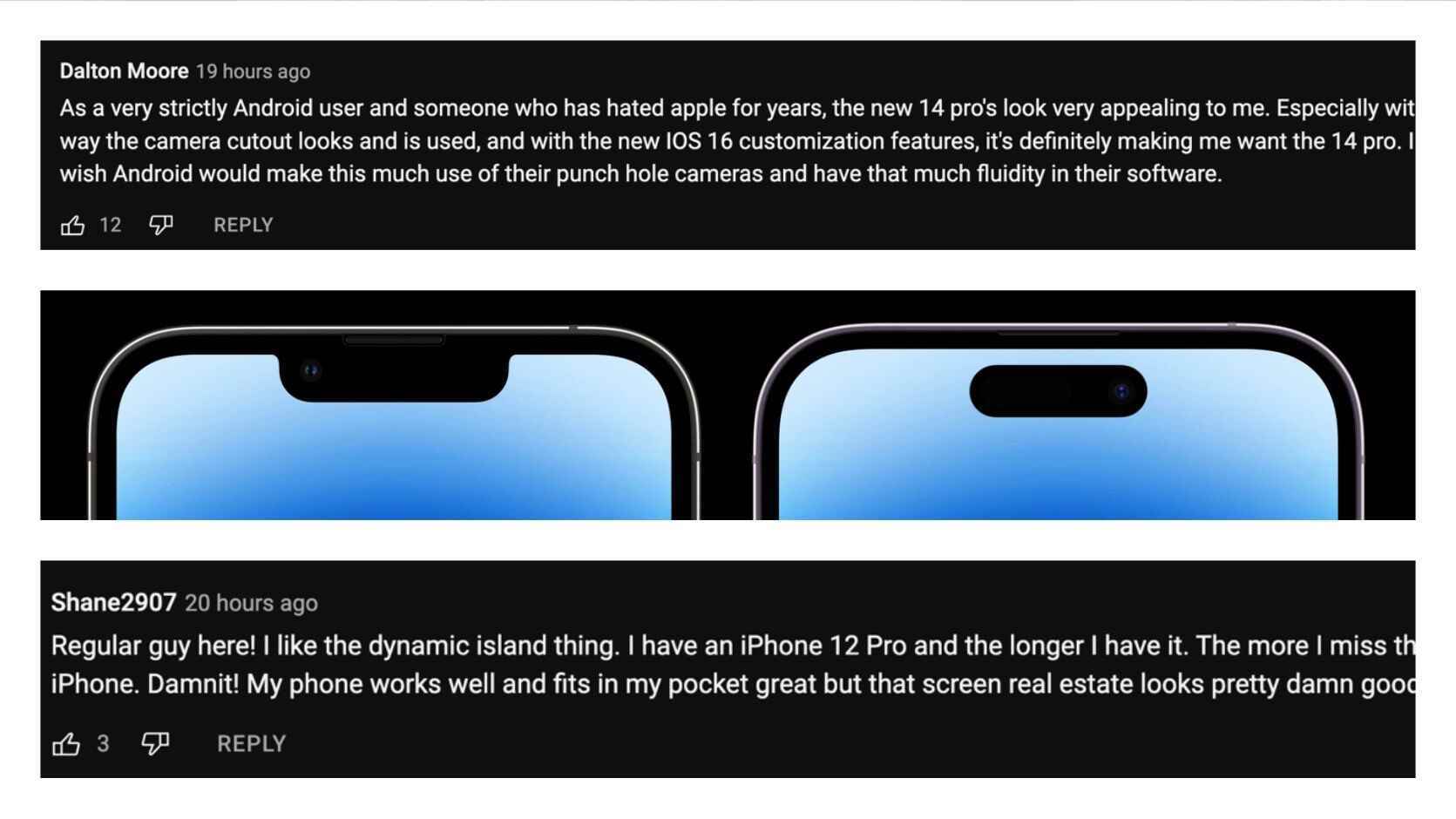 Android kullanıcılarından Apple için kalp emojileri.  - iPhone 14 Pro gerçek dışı Dinamik Yüz Kimliği: Beyni yıkanmış Android ve Samsung kullanıcıları Apple Koyun sürüsüne katılıyor mu?