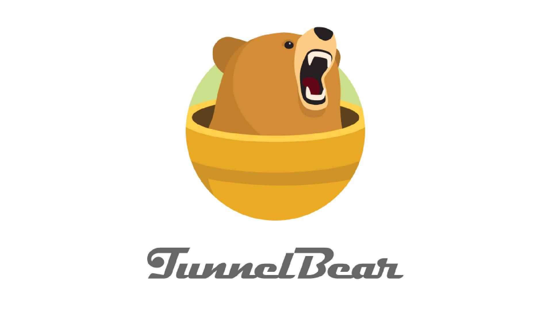 En İyi ABD VPN'i: TunnelBear.  Resim şirket logosunu gösterir.