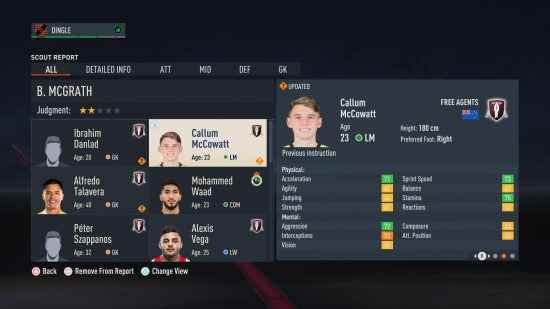 En iyi FIFA 23 serbest oyuncuları: Callum McGowan